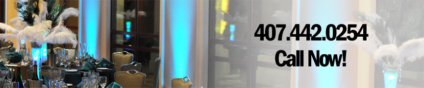 Orlando LED Up Lighting Rental